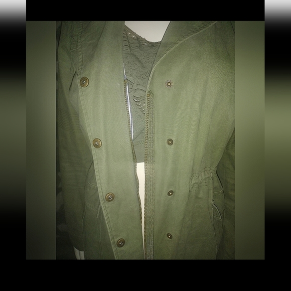 "Mo : Vint" Green 3/4 Jacket - Picture 5 of 16